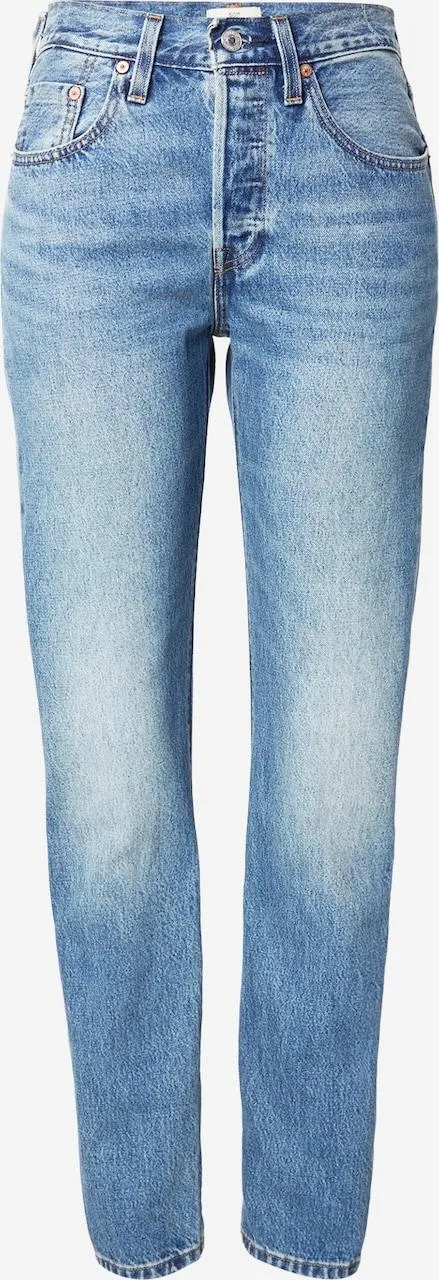 LEVI'S ® Regular Jeans '501' in Blauw Denim