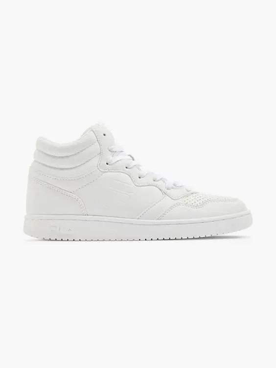 Witte hoge sneaker