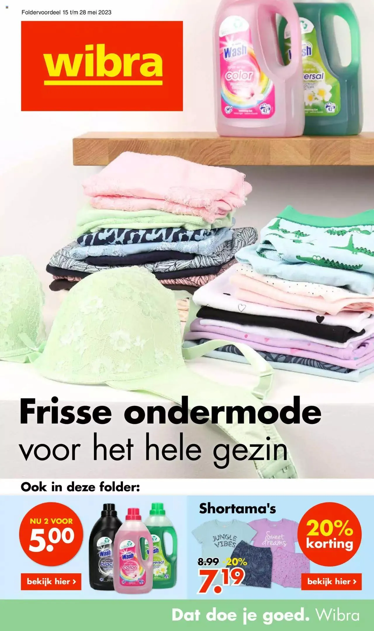 Wibra folder Frisse ondermode - 0