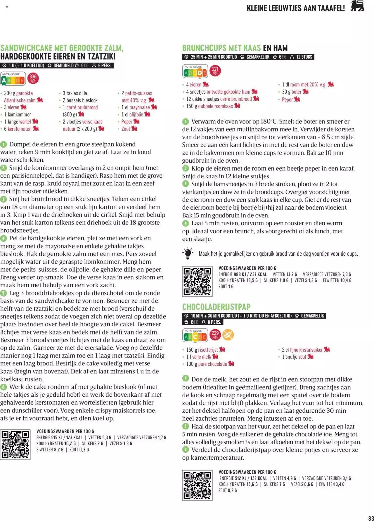 Delhaize Magazine N°69 NL van 31 mei tot 31 december 2023 - folder pagina 83