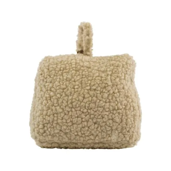 Dutch Decor Deurstopper Teddy 18x8x18cm Beige