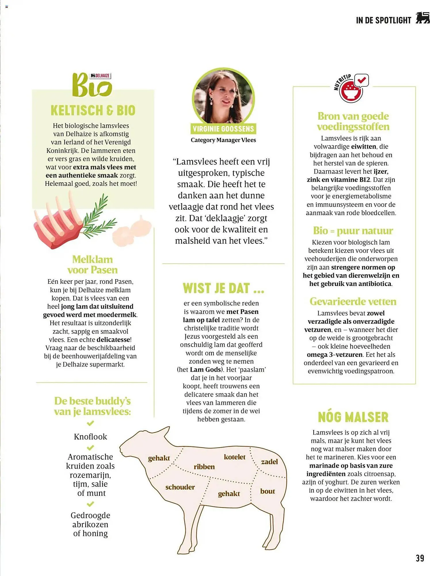 Delhaize magazine van 2 april tot 31 mei 2026 - folder pagina 39