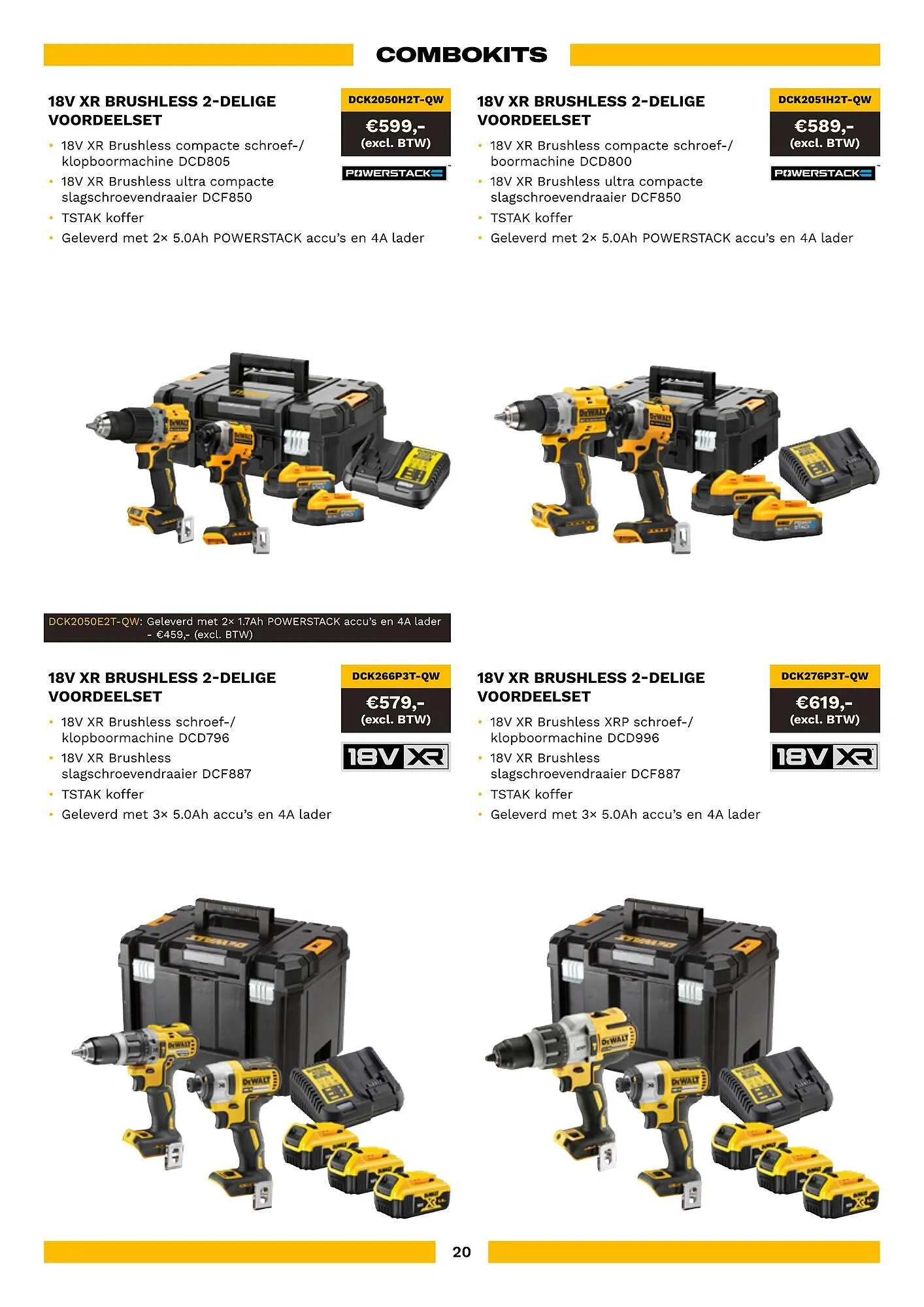 DeWALT folder van 1 februari tot 31 mei 2026 - folder pagina 20
