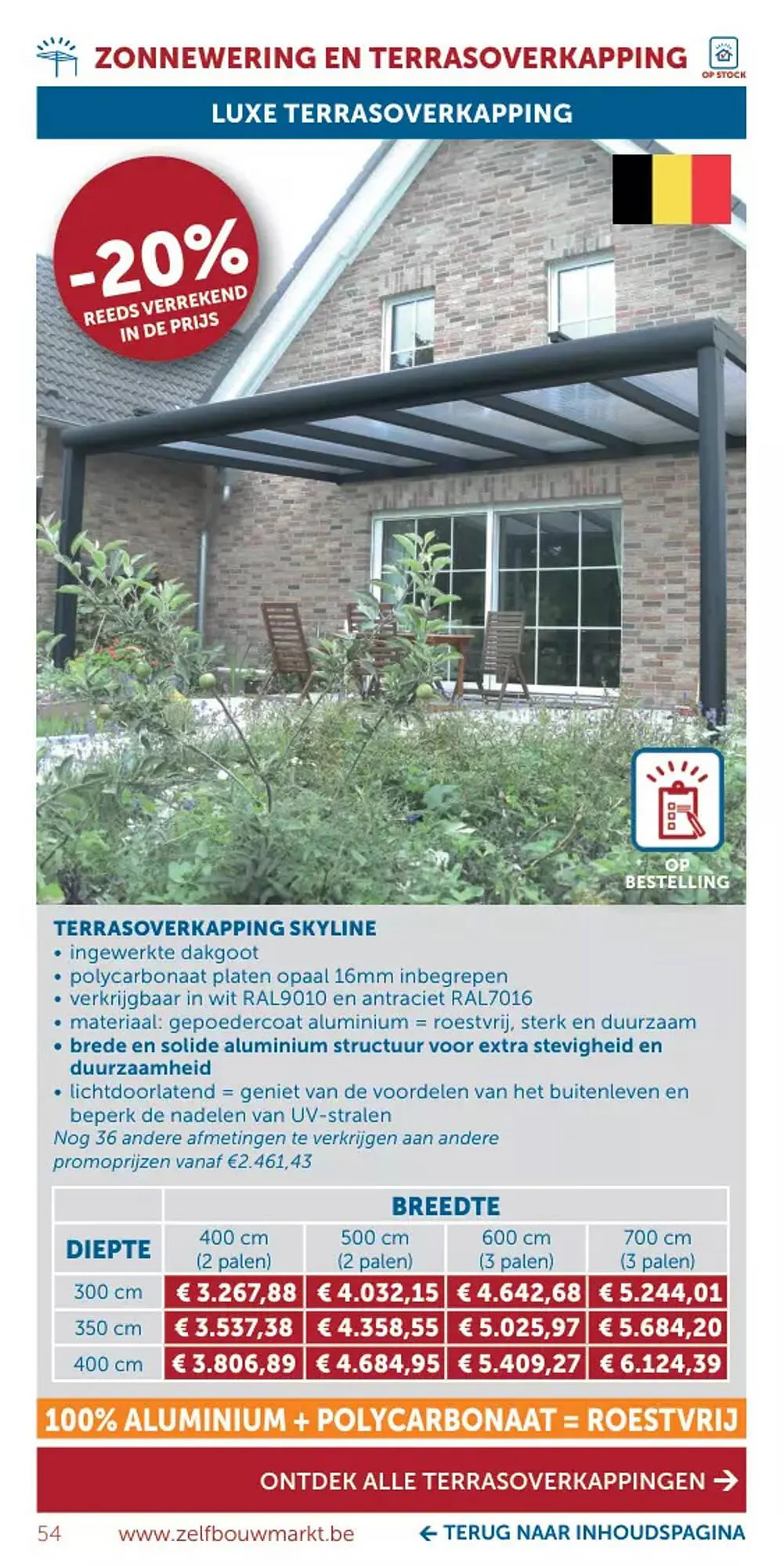 Zelfbouwmarkt folder van 18 juli tot 14 augustus 2023 - folder pagina 54