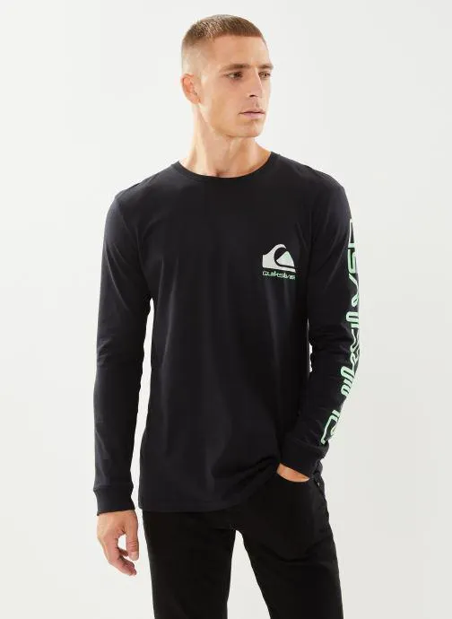 Quiksilver Omnilogo LS Zwart
