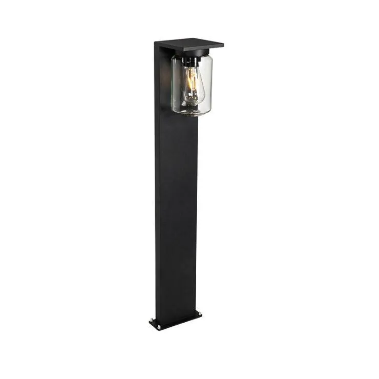 Modern staande buitenlamp zwart 90 cm IP54 - Marshall