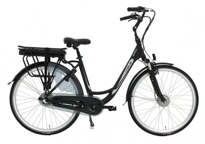 Vogue Basic 28 Inch Dames 7V Rollerbrake Matzwart/Zwart