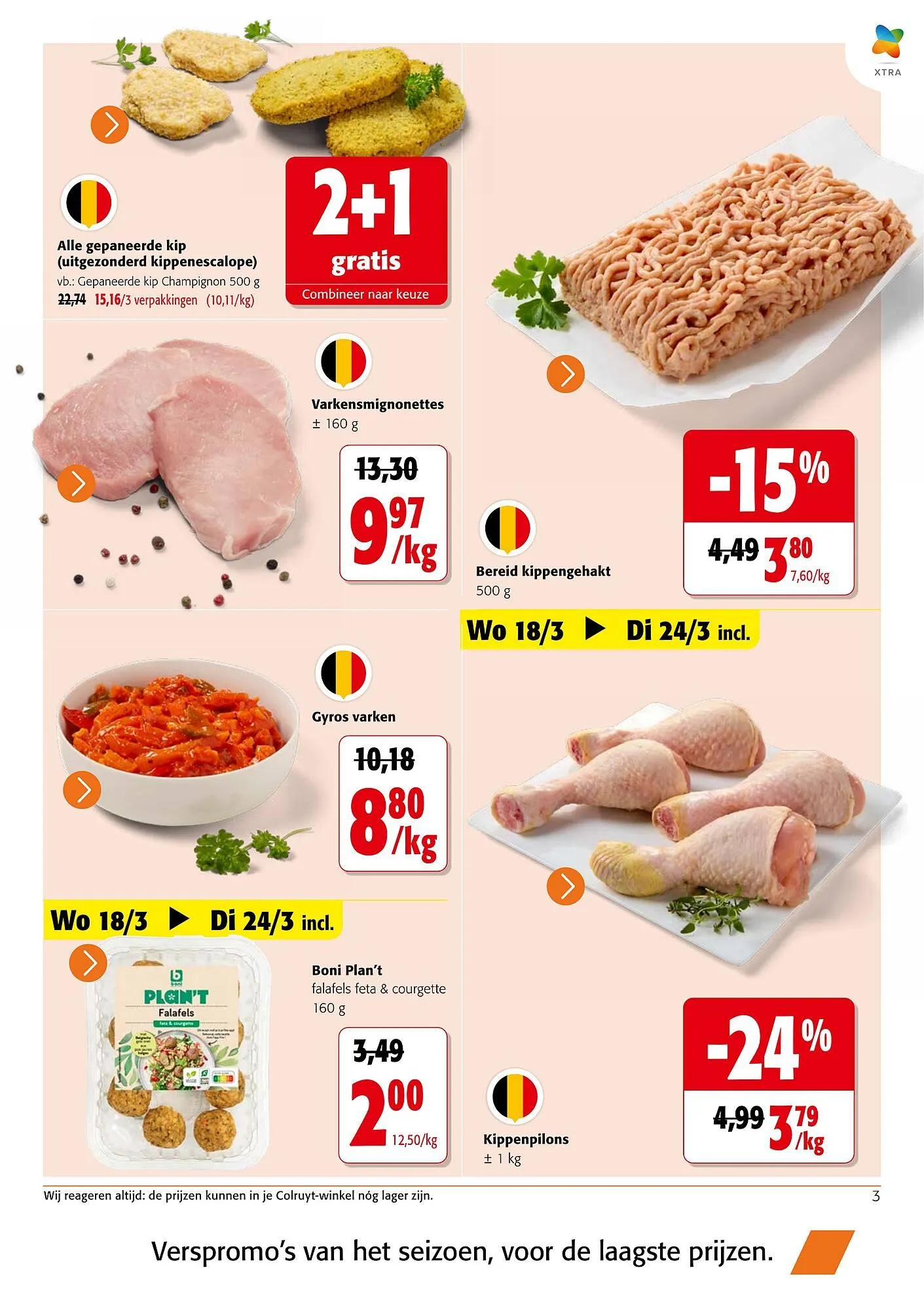 Colruyt folder van 11 maart tot 24 maart 2026 - folder pagina 3