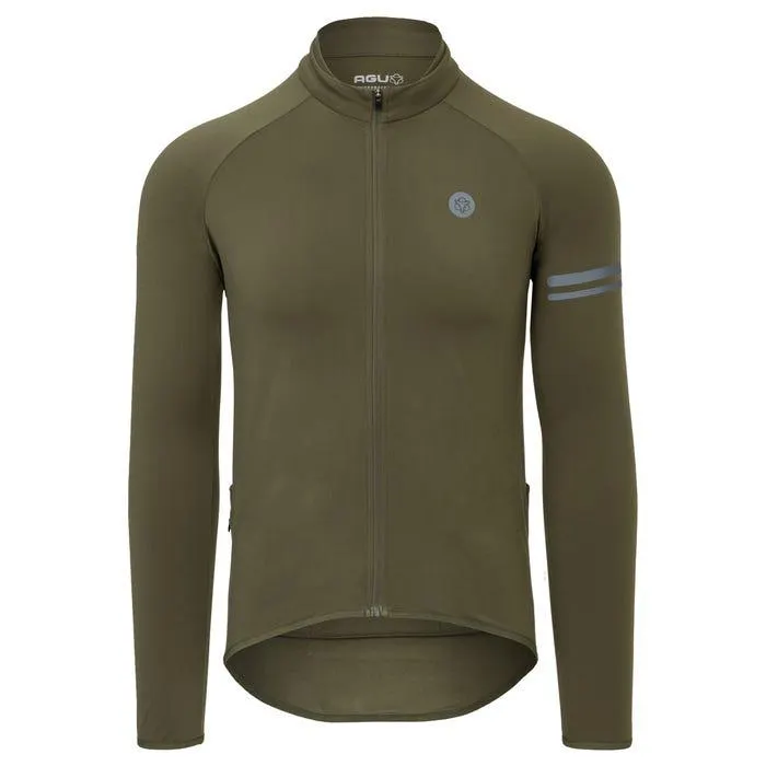 Thermo Fietsshirt Lange Mouwen Essential Heren