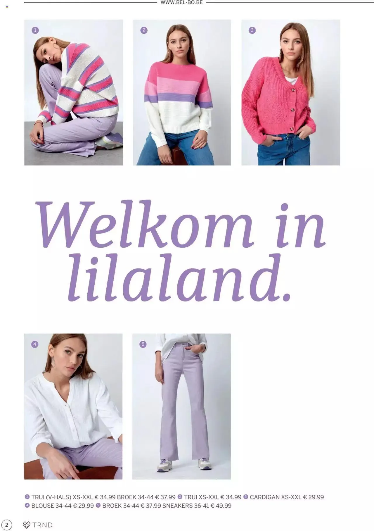 Bel&Bo - Nieuwe collectie Bel&Bo 20 maart 2023 van 20 maart tot 31 december 2023 - folder pagina 2