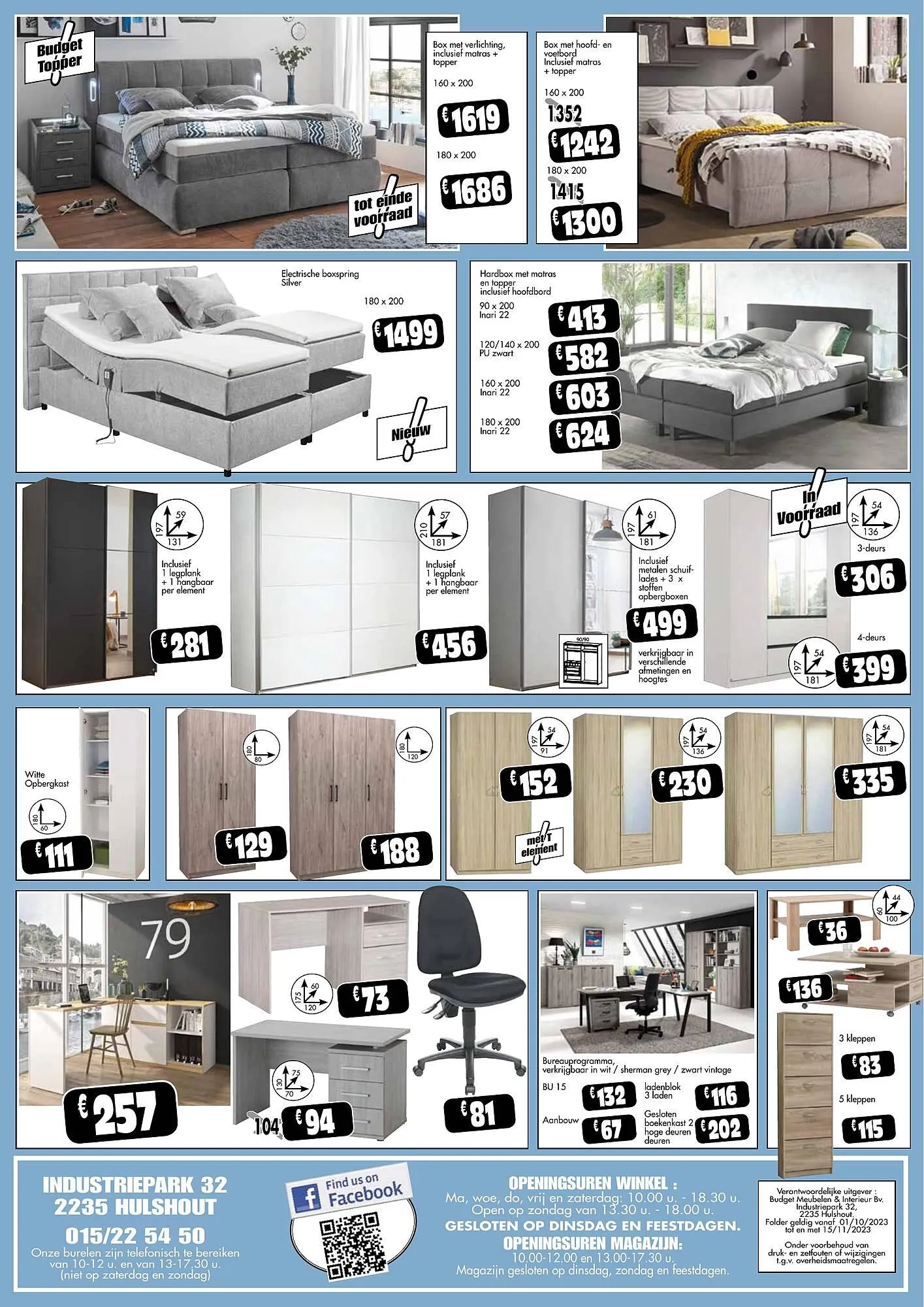 Budget Meubelen Folder van 29 oktober tot 29 oktober 2023 - folder pagina 4