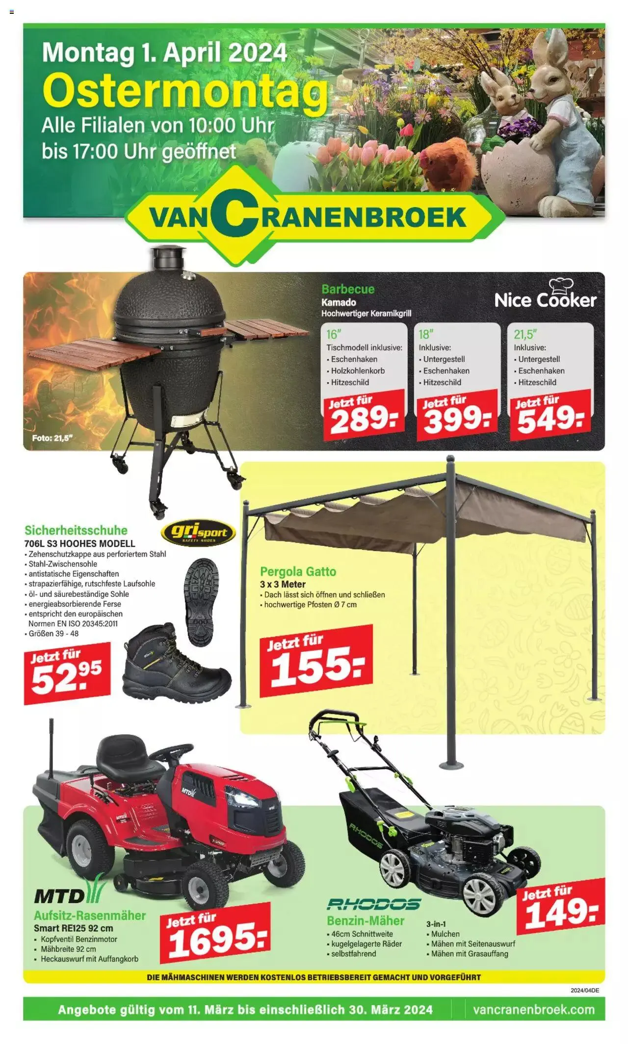 Van Cranenbroek folder / publicité van 30 maart tot 13 maart 2024 - folder pagina