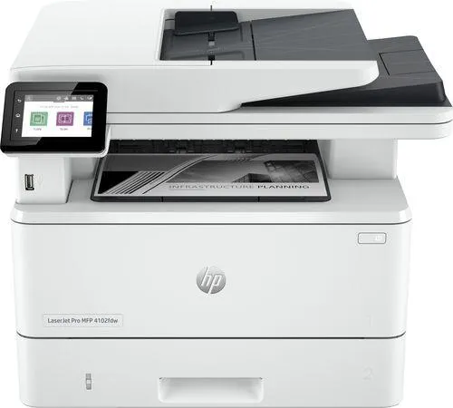 HP LaserJet Pro MFP 4102dw printer, Zwart-wit, Printer voor Kleine en middelgrote ondernemingen, Pri