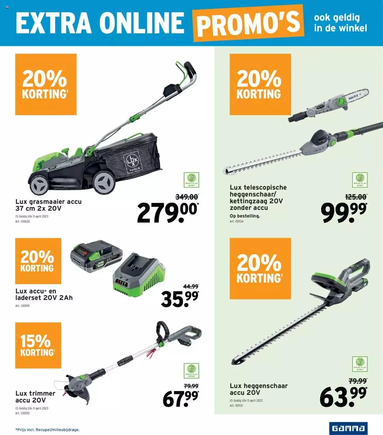 GAMMA folder van 28 maart tot 31 december 2023 - folder pagina 17