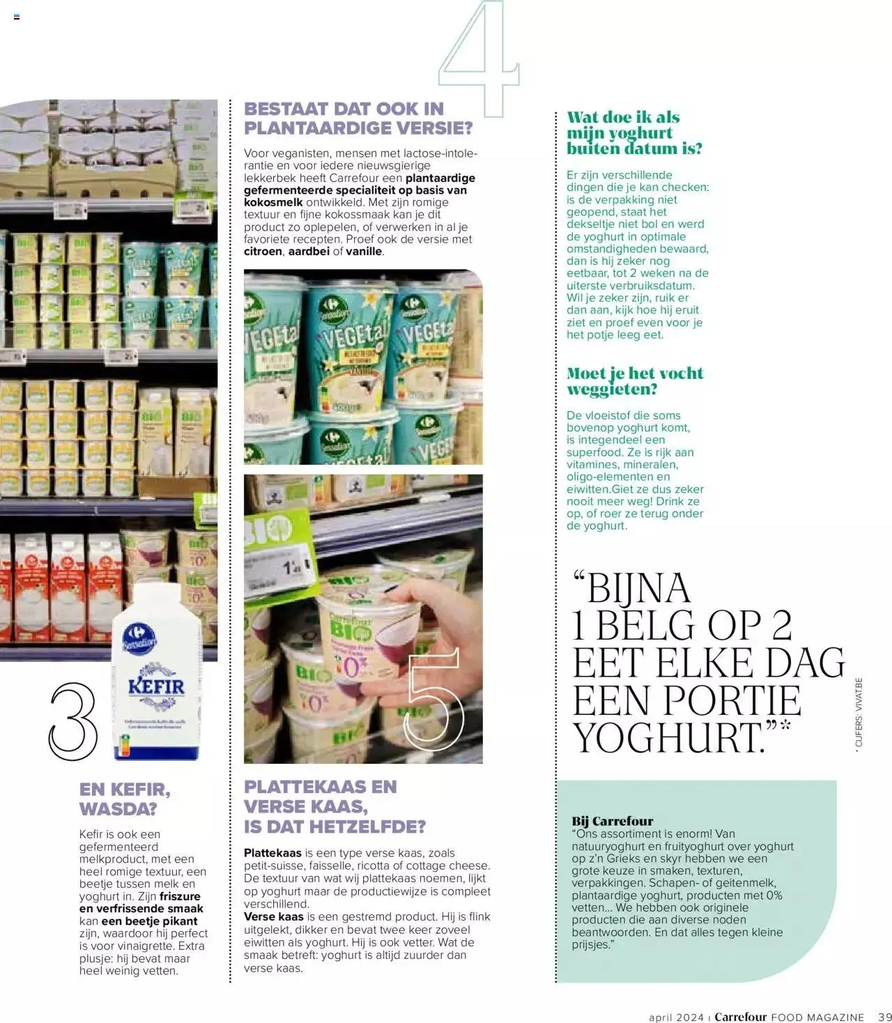 Carrefour Food Magazine van 1 mei tot 31 december 2024 - folder pagina 39