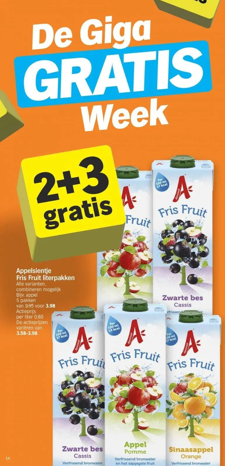 Albert Heijn folder tot 28.04.2024 van 21 april tot 28 april 2024 - folder pagina 14