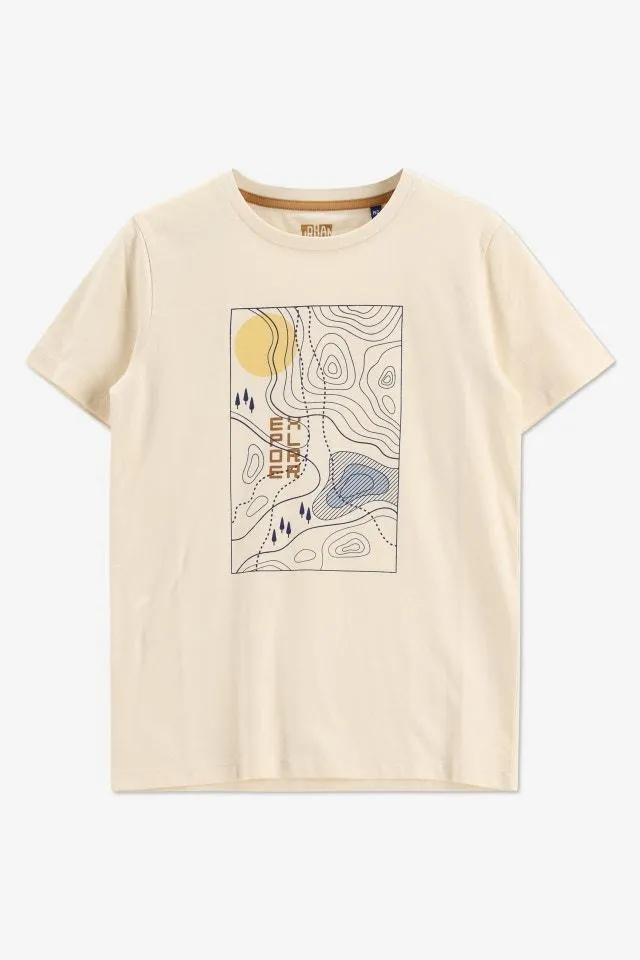 Beige T-shirt Explorer