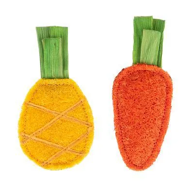 Lot de jouets TIAKI Fruits crépitants pour chat