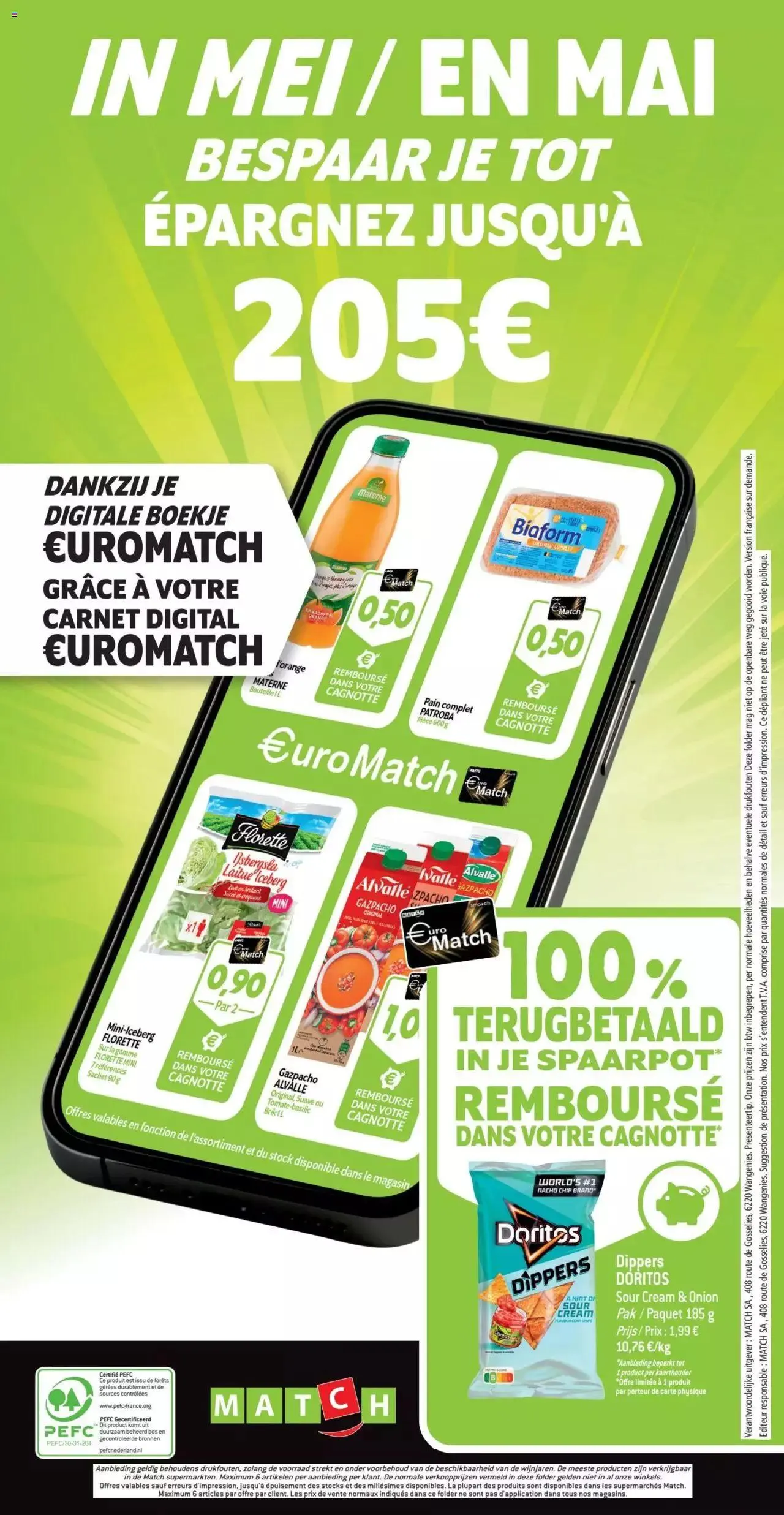 Match Supermarché folder / publicité van 23 mei tot 31 december 2023 - folder pagina 24
