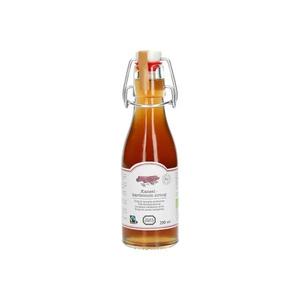Siroop kaneel/kardemom, biologisch, 200 ml