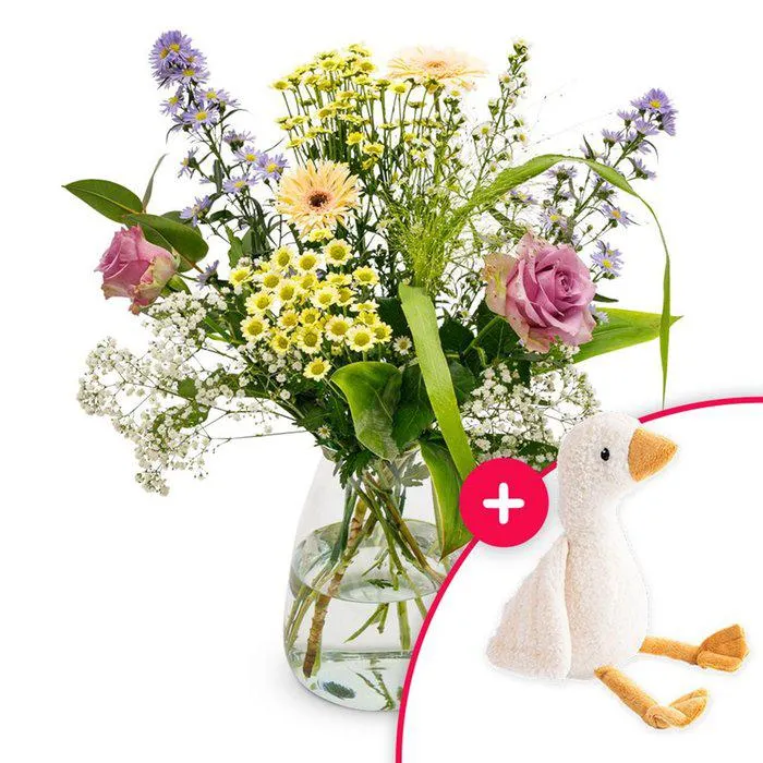 Boeket Vreugde | Little Dutch knuffel gans