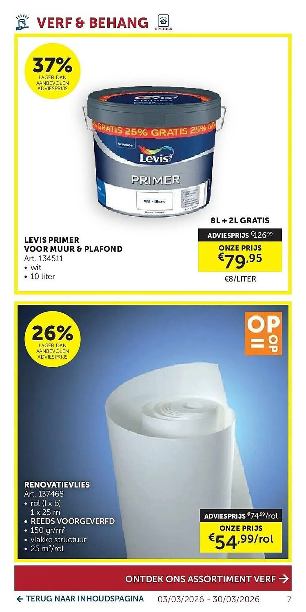 Zelfbouwmarkt folder van 3 maart tot 30 maart 2026 - folder pagina 7