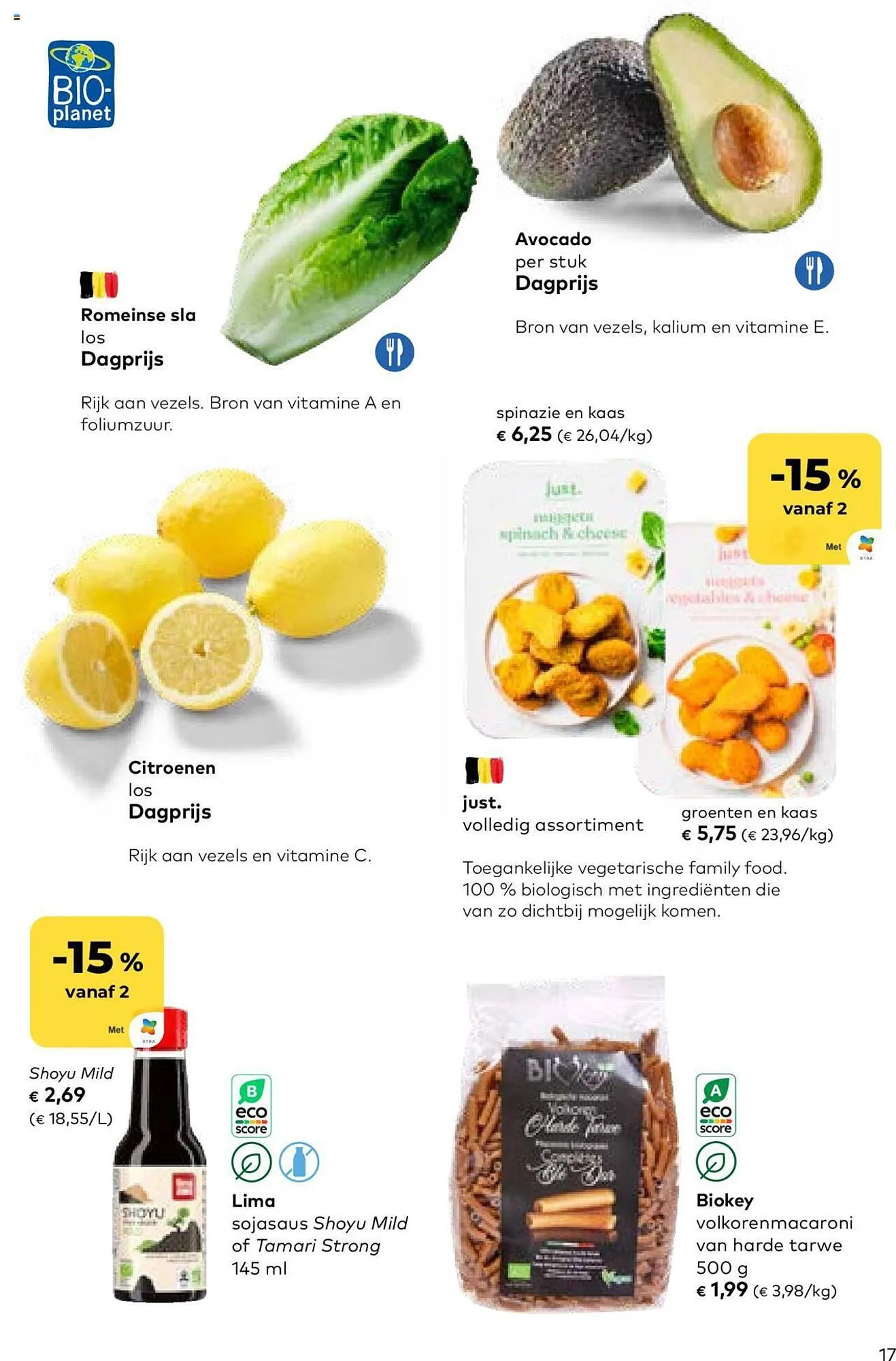 Bio Planet Folder van 20 juli tot 20 juli 2023 - folder pagina 17