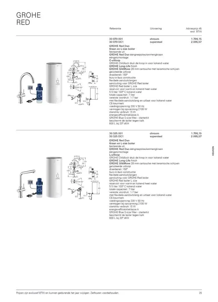 Catalogus Keuken van 16 oktober tot 31 december 2024 - folder pagina 25