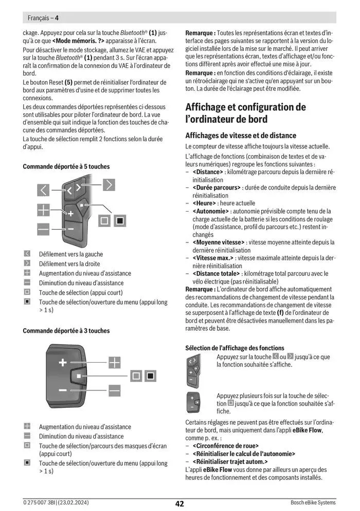 Electric Bike Manual van 12 februari tot 12 augustus 2025 - folder pagina 42