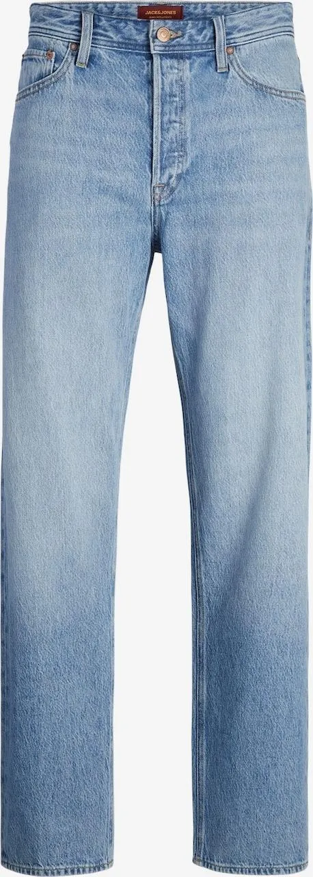 JACK & JONES Loosefit Jeans 'JJIEddie JJOriginal' in Lichtblauw