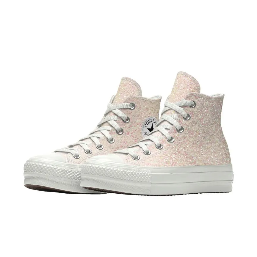 Custom Chuck Taylor All Star Lift Platform Glitter By You