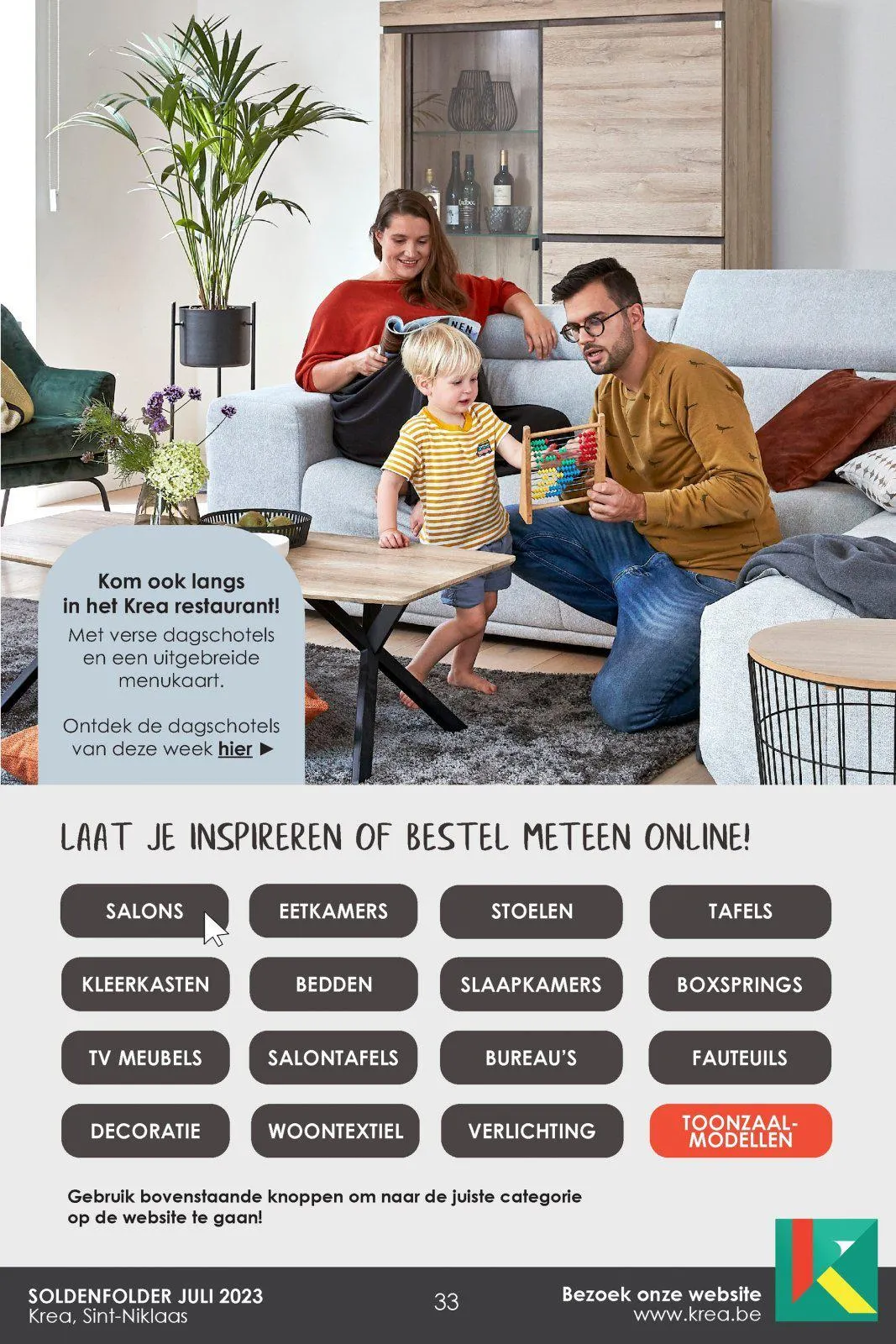 Krea folder tot 31.07.2023 van 30 juni tot 31 juli 2023 - folder pagina 33