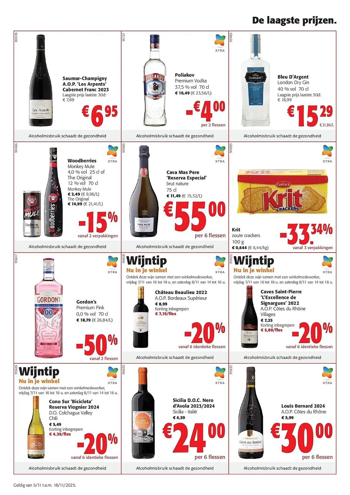 Colruyt folder van 5 november tot 18 november 2025 - folder pagina 2