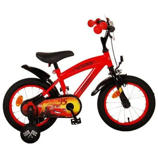Disney Cars Kinderfiets - Jongens - 14 inch - Rood