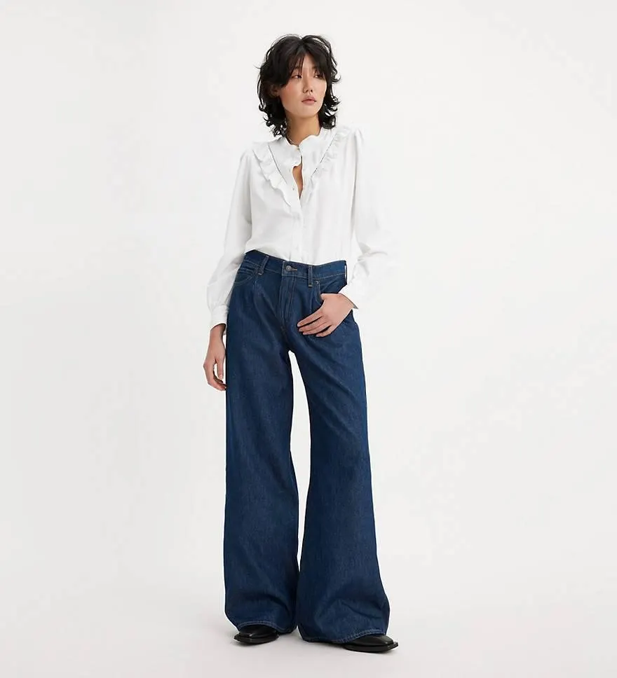 Baggy Dad Wide Leg Women's Jeans