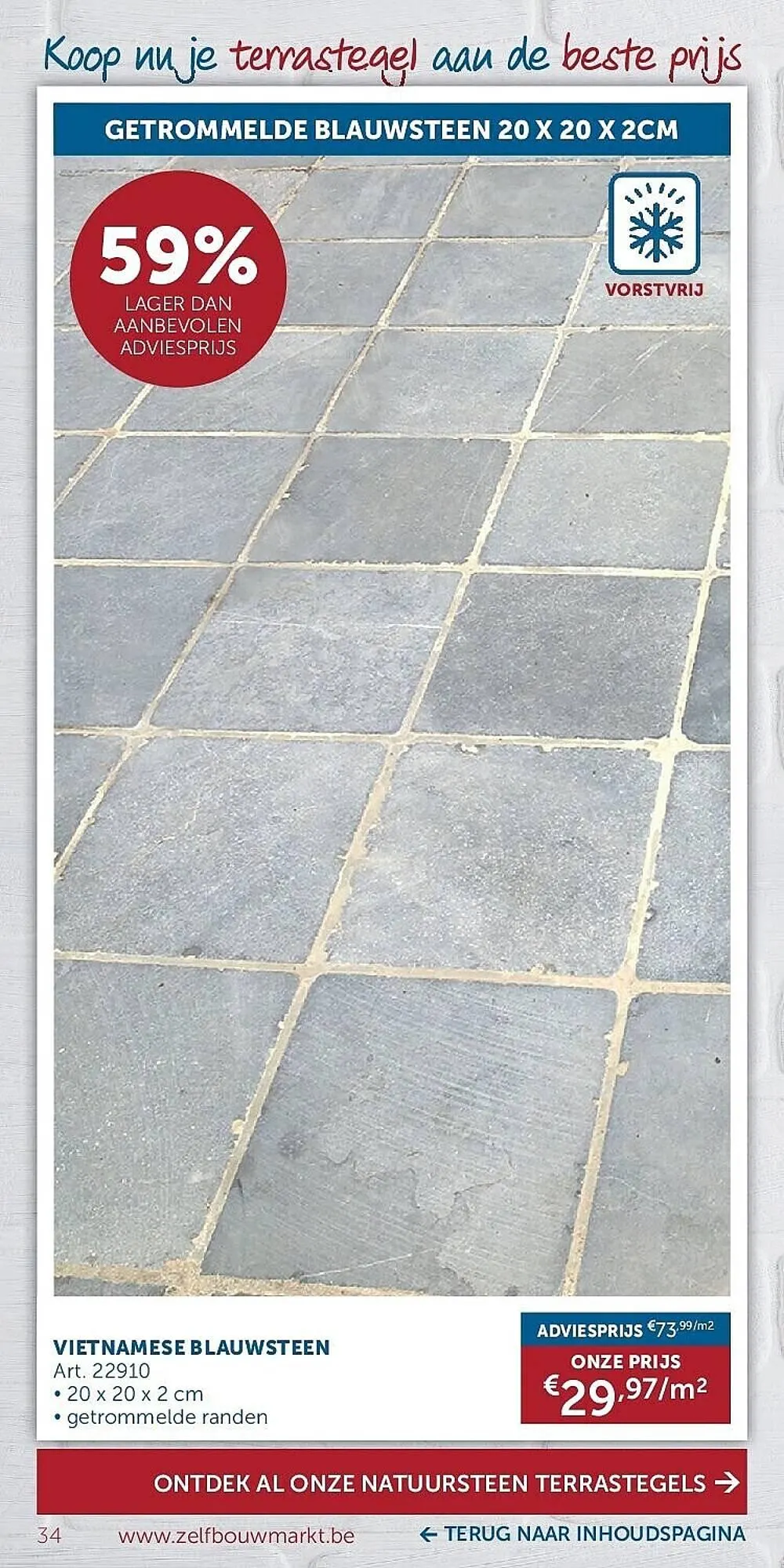 Zelfbouwmarkt folder van 31 maart tot 27 april 2026 - folder pagina 34