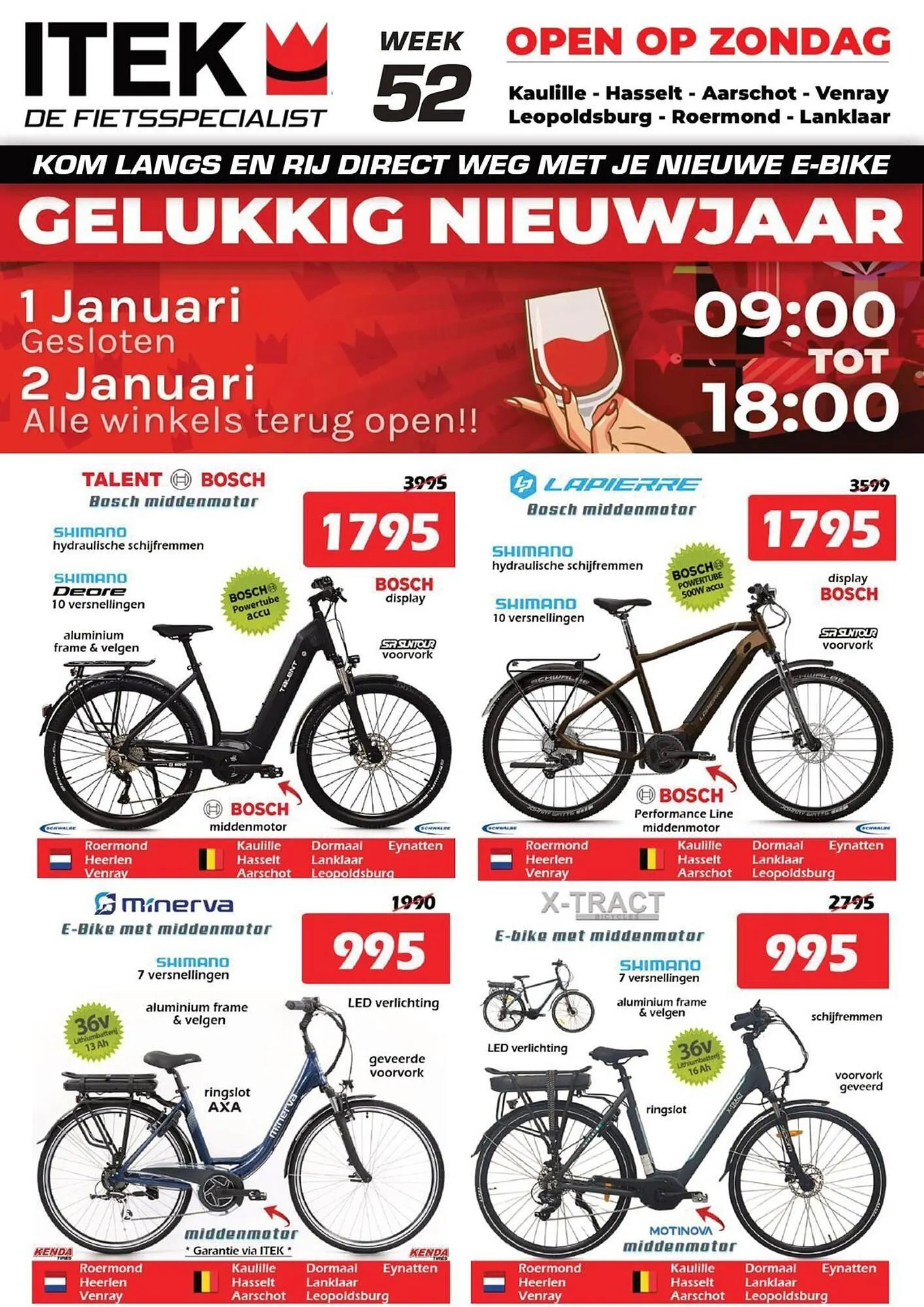 ITEK folder van 28 december tot 2 januari 2026 - folder pagina 1