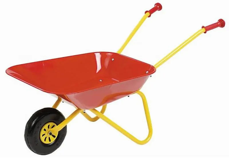 Rolly Toys kruiwagen metaal junior rood