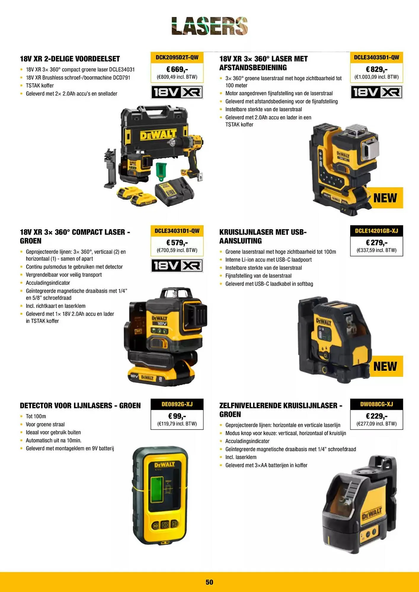 DeWALT folder van 3 februari tot 31 augustus 2025 - folder pagina 50