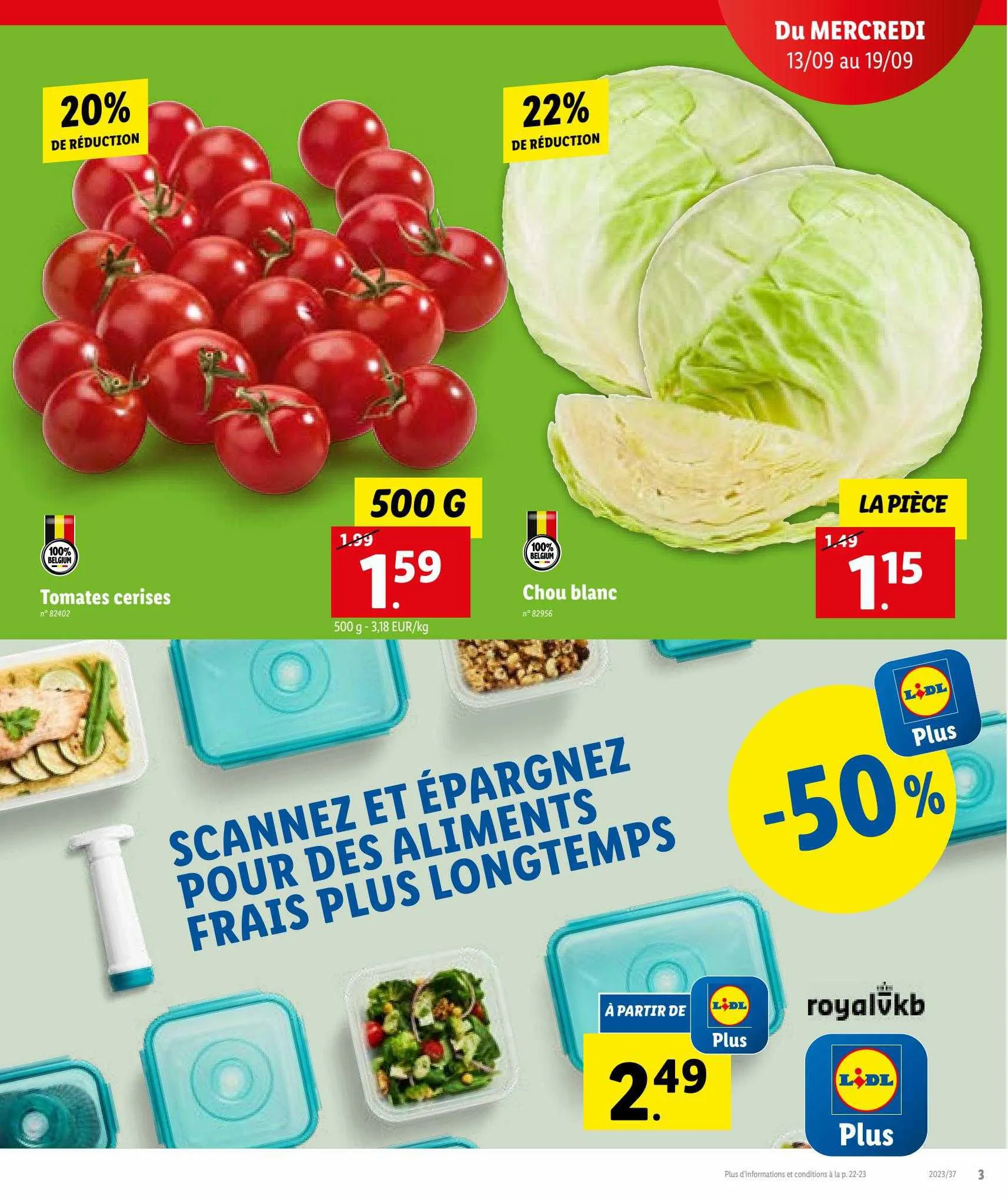 Lidl Folder (FR) van 11 september tot 11 september 2023 - folder pagina 3