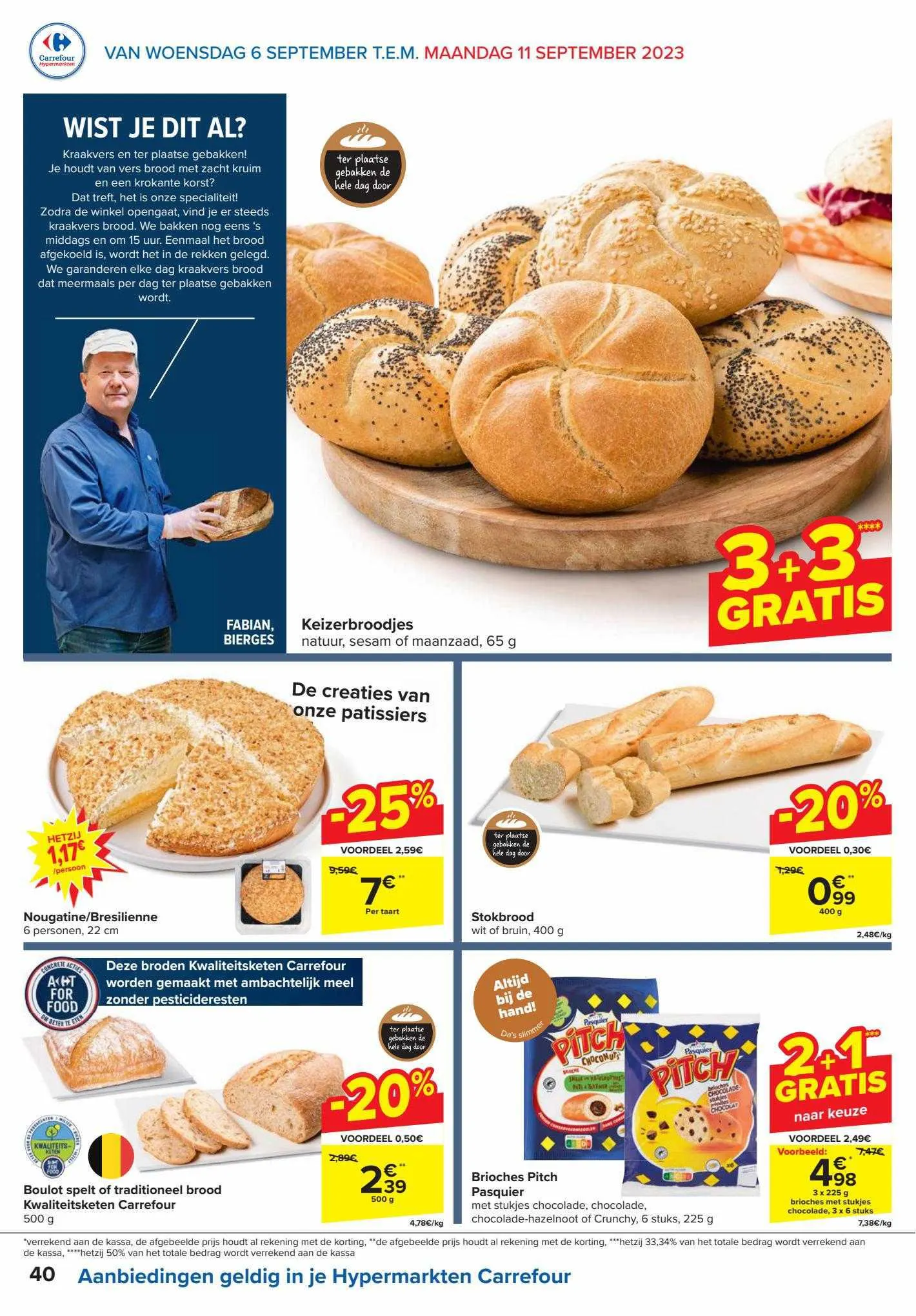 Carrefour Express Folder van 15 september tot 15 september 2023 - folder pagina 40