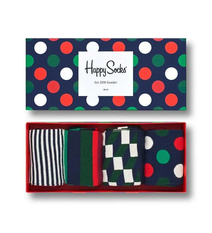 4-Pack Holiday Big Dot Gift Set