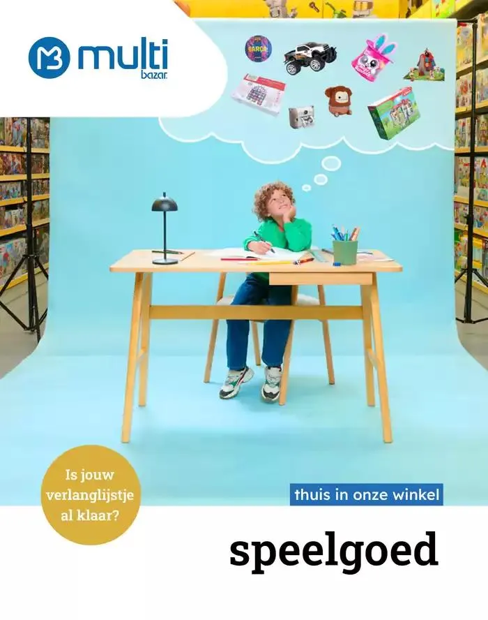 Speelgoed van 9 oktober tot 5 december 2024 - folder pagina 1