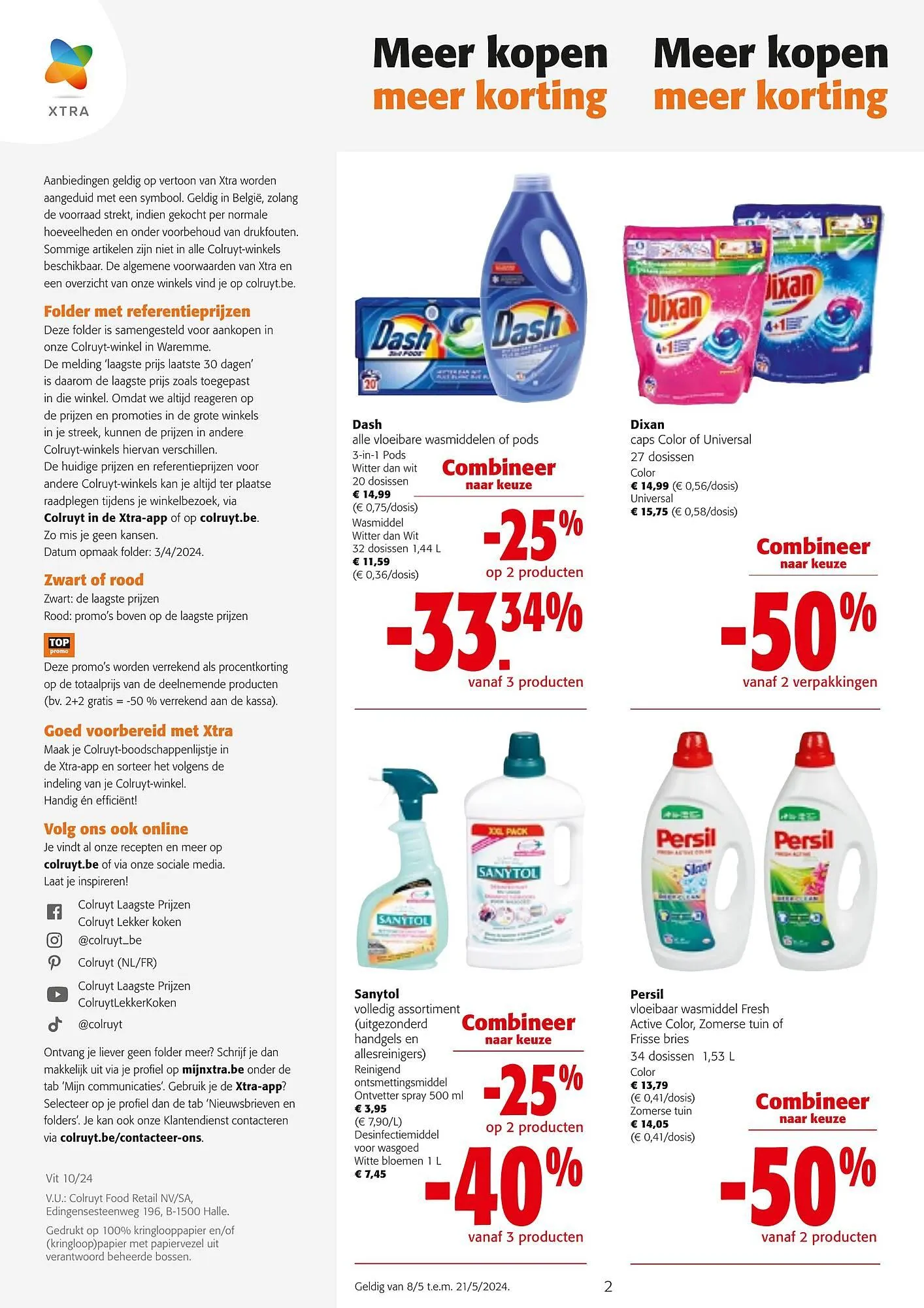 Colruyt folder van 8 mei tot 21 mei 2024 - folder pagina 2