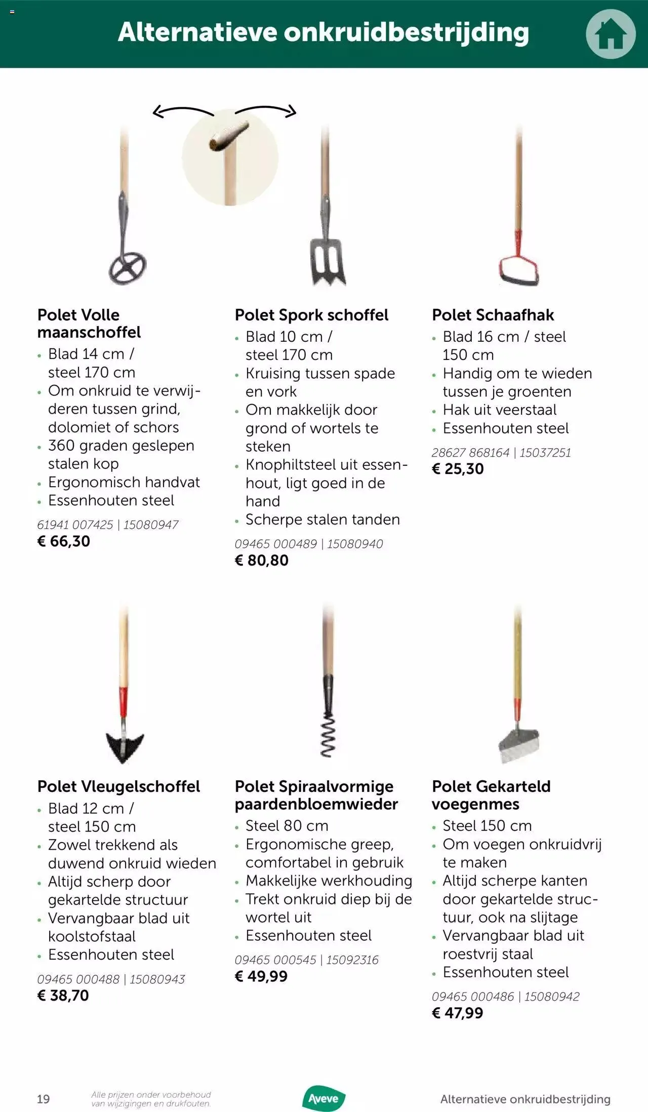Aveve - Gids kweekplezier van 23 maart tot 31 december 2023 - folder pagina 19