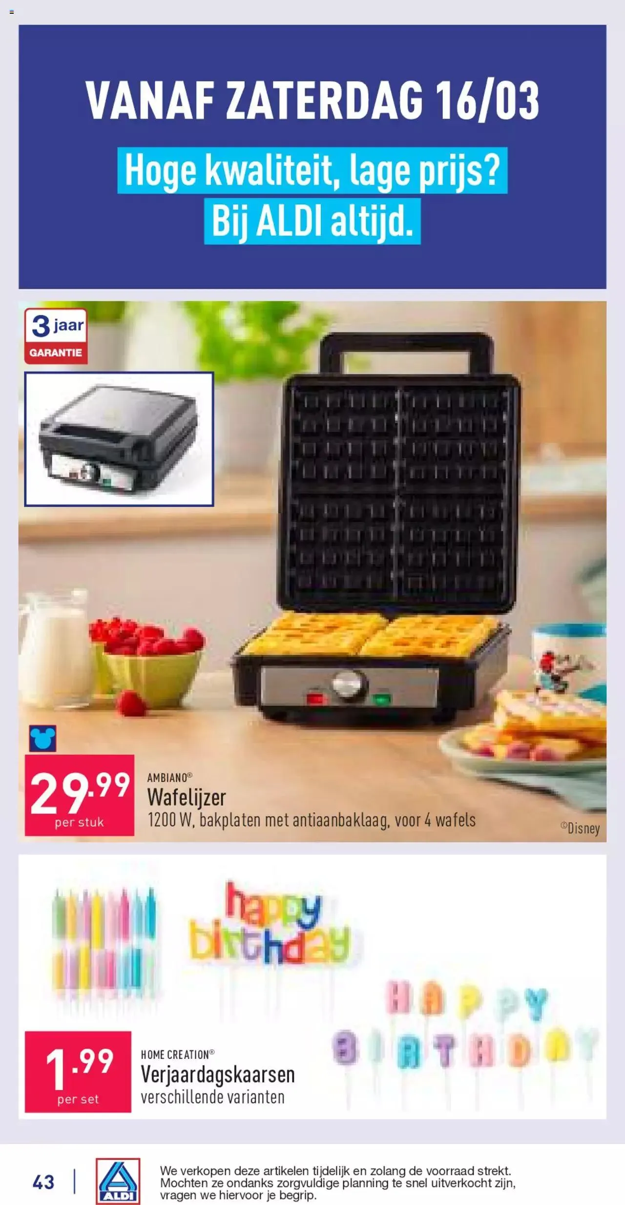 Aldi folder week 11 van 16 maart tot 10 maart 2024 - folder pagina 43