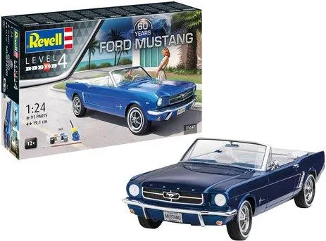 MAQUETTE 91 PIECES - 60EME ANNIVERSAIRE FORD MUSTANG