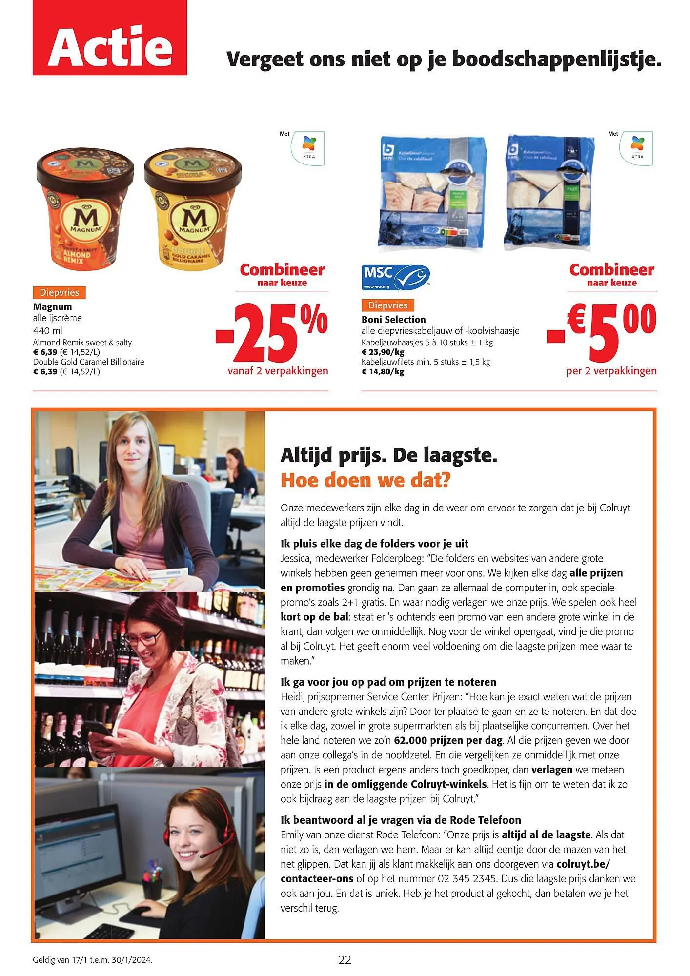 Colruyt folder van 17 januari tot 30 januari 2024 - folder pagina 22