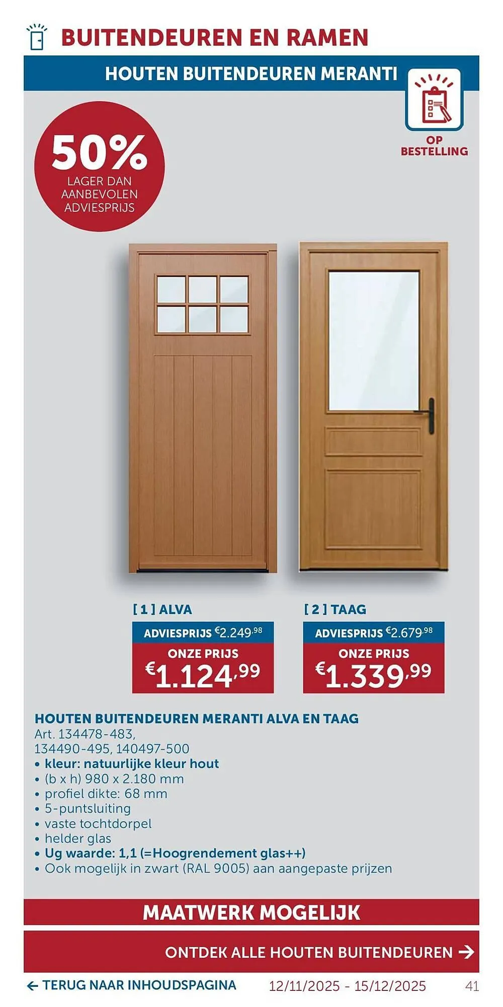 Zelfbouwmarkt folder van 12 november tot 15 december 2025 - folder pagina 41