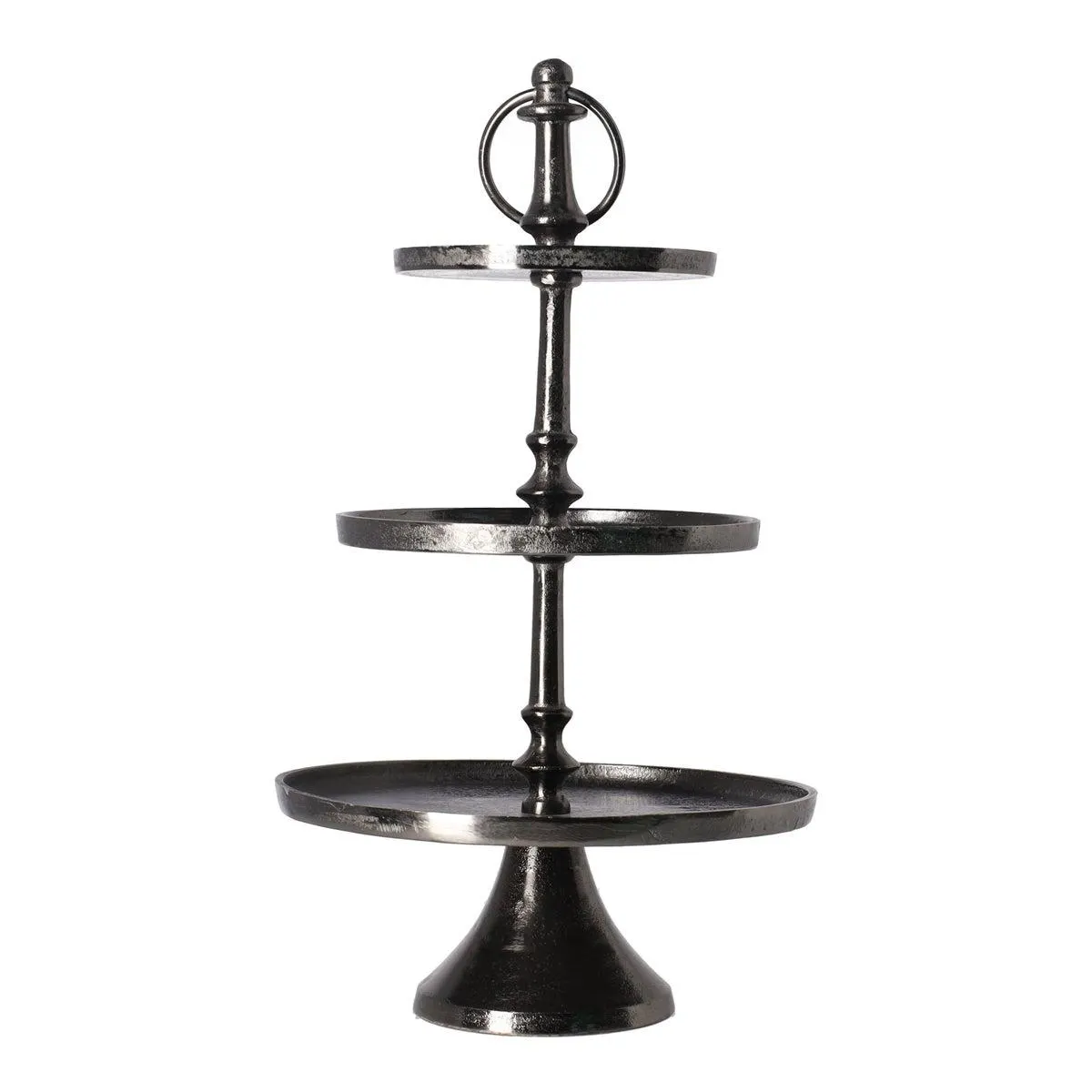 Etagere Teshig 40 cm zwart